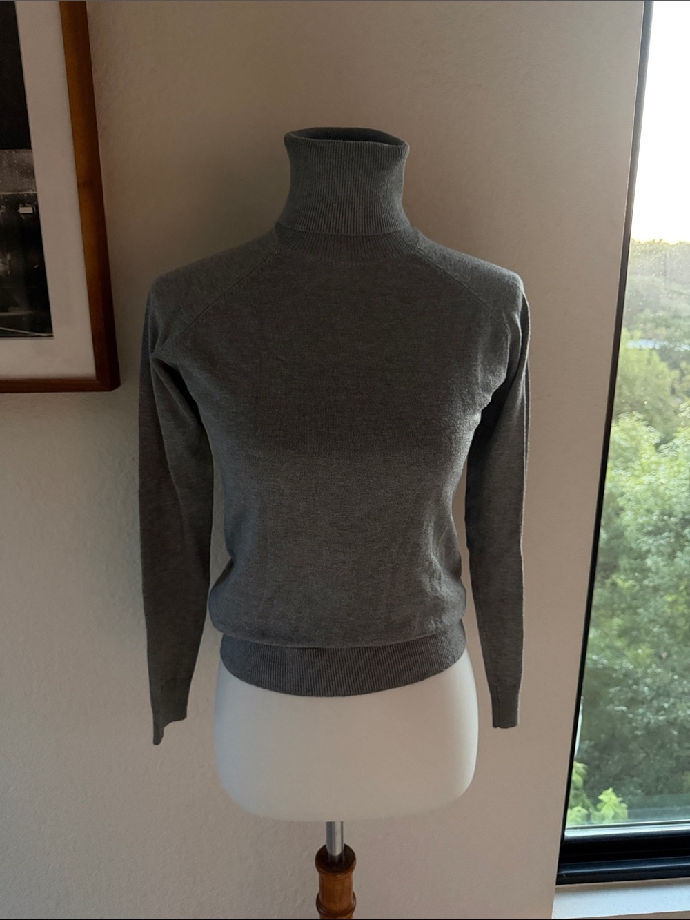 Sfera Gray Turtleneck Sweater